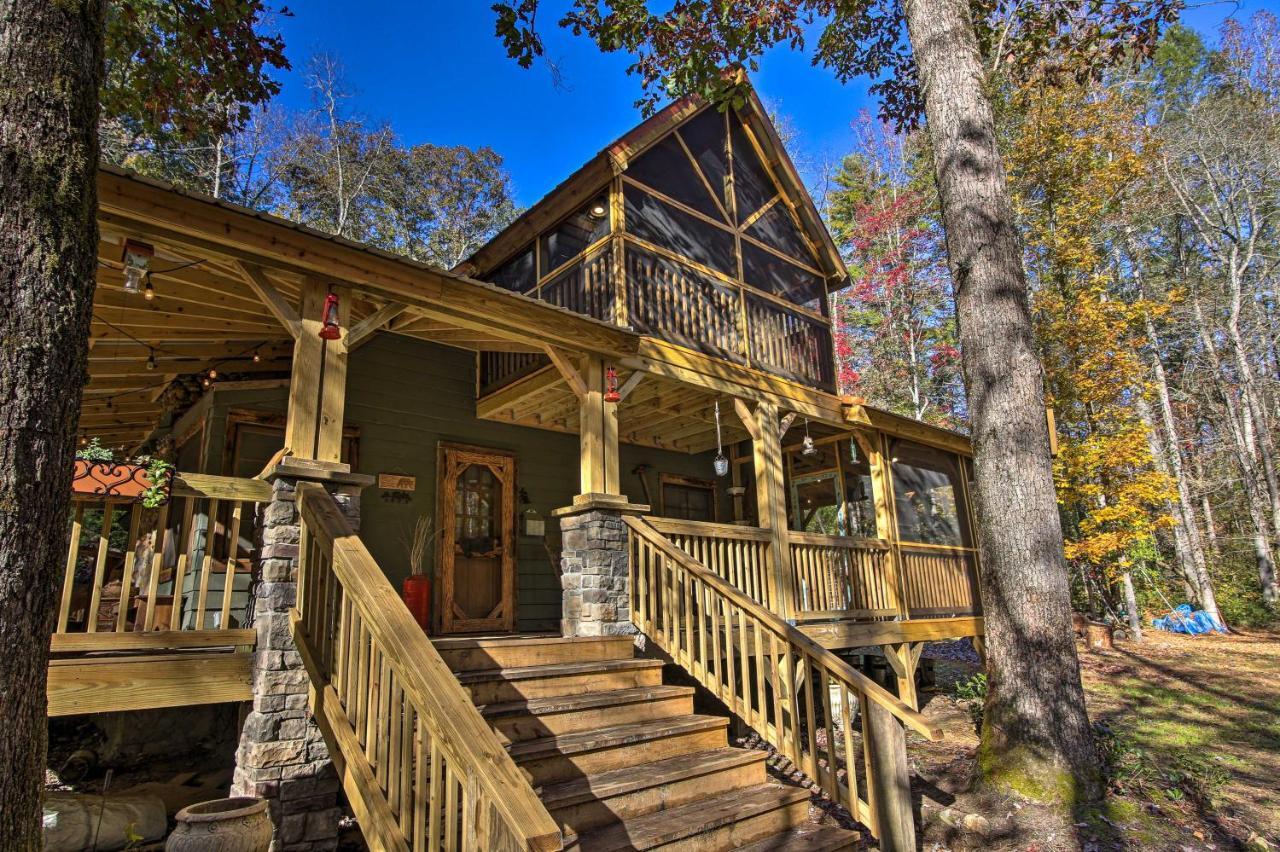 Villa 5-Acre North Georgia Mountain Retreat With Creek! Sautee Nacoochee Esterno foto