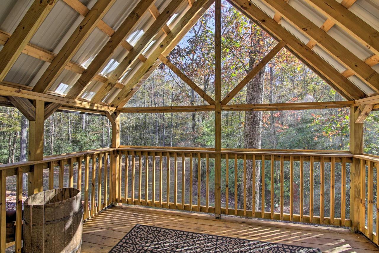 Villa 5-Acre North Georgia Mountain Retreat With Creek! Sautee Nacoochee Esterno foto