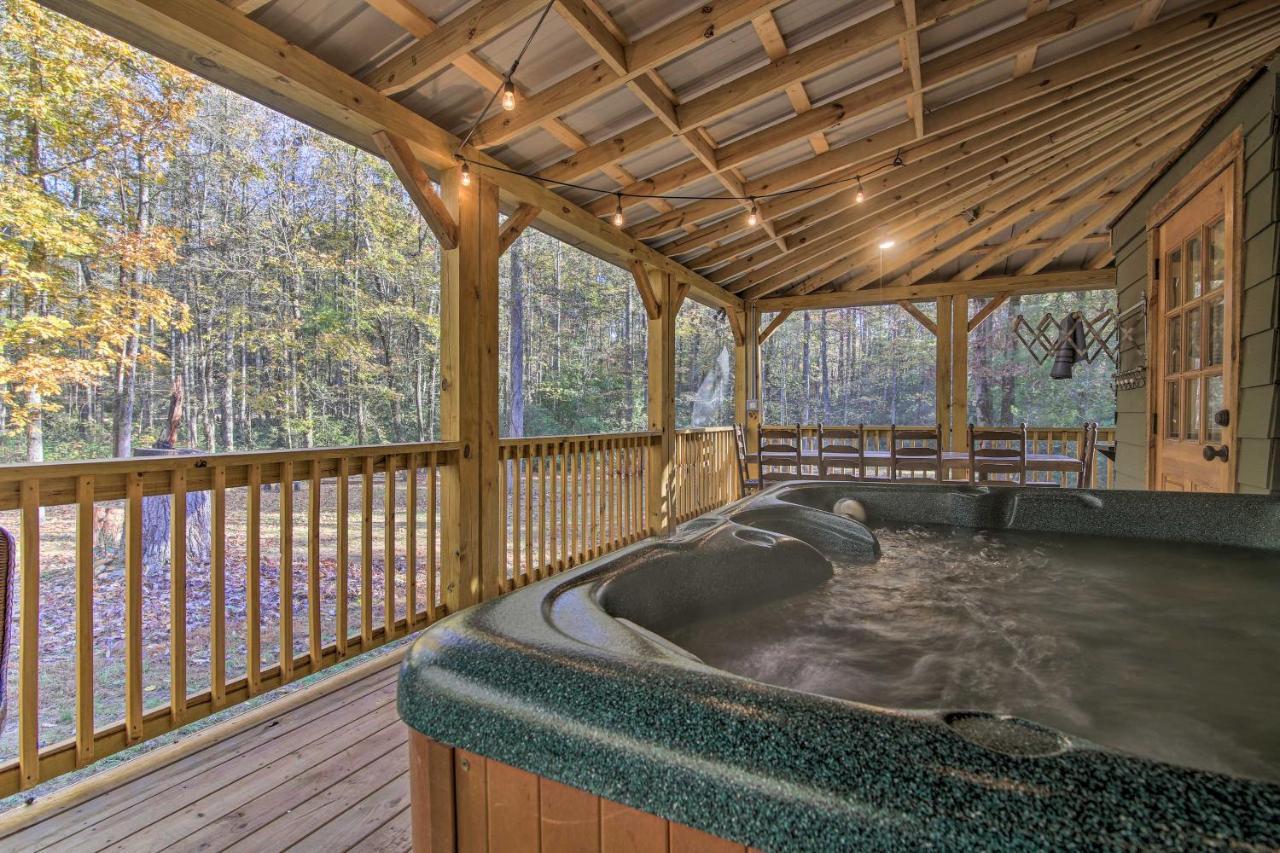 Villa 5-Acre North Georgia Mountain Retreat With Creek! Sautee Nacoochee Esterno foto