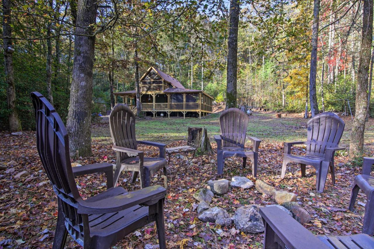 Villa 5-Acre North Georgia Mountain Retreat With Creek! Sautee Nacoochee Esterno foto