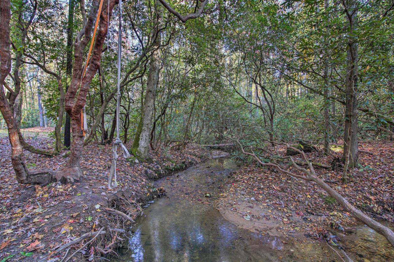 Villa 5-Acre North Georgia Mountain Retreat With Creek! Sautee Nacoochee Esterno foto