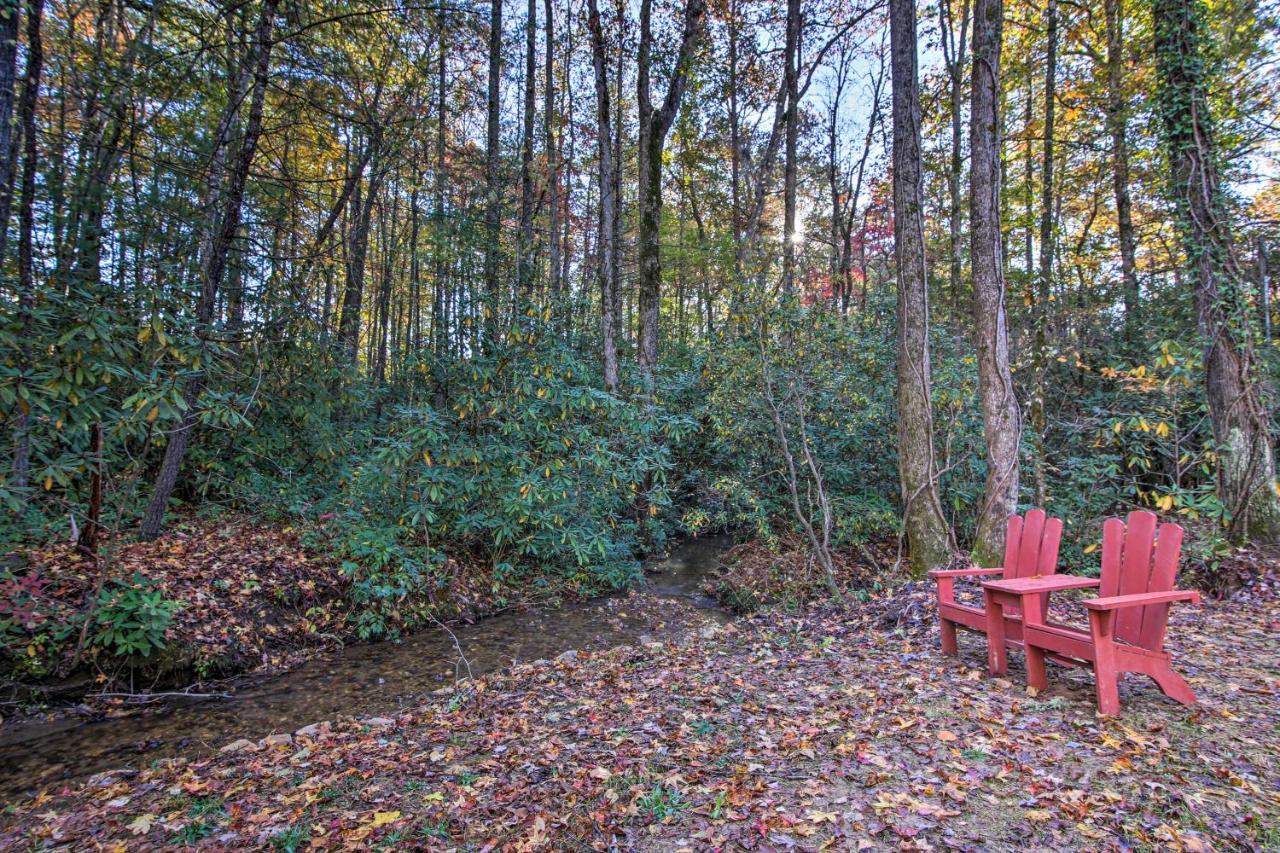 Villa 5-Acre North Georgia Mountain Retreat With Creek! Sautee Nacoochee Esterno foto